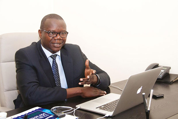 Antoine Ngom ,le Président  de l'organisation des professionnels des technologies de l'information et de la communication (OPTIC)