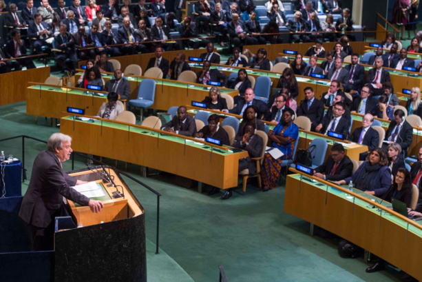 ONU : L'Assemblée générale confirme António Guterres au poste de Secrétaire général