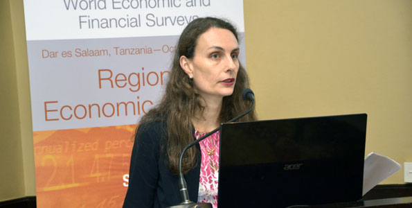 Céline Allard, chef de la division des études régionales au Département Afrique du FMI