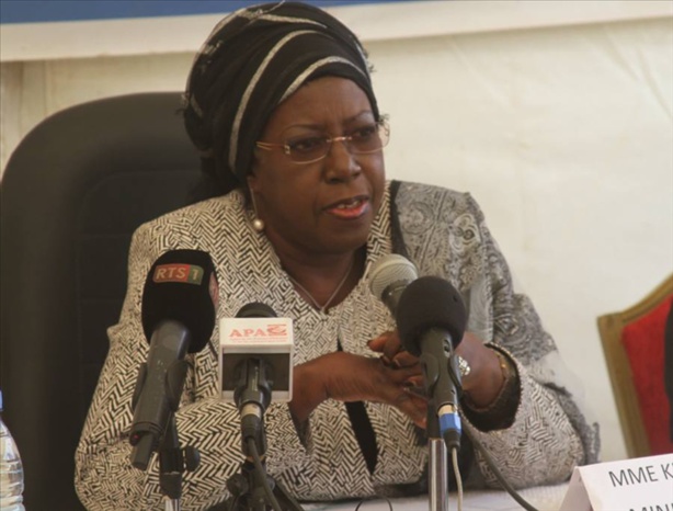 Khoudia Mbaye, ministre de la Promotion des Investissements, des Partenariats et du Développement des Téléservices de l’Etat Khoudia Mbaye, ministre de la Promotion des Investissements, des Partenariats et du Développement des Téléservices de l’Etat