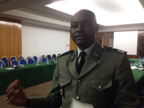 Lieutenant-colonel Abdourahmane Bâ, chef de la division orientation et prospective à la direction générale des douanes sénégalaises Lieutenant-colonel Abdourahmane Bâ, chef de la division orientation et prospective à la direction générale des douanes sénégalaises