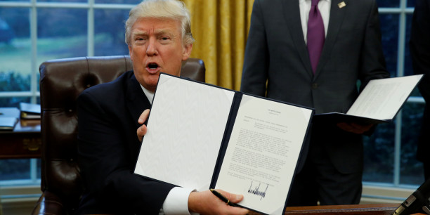 Donald Trump retire officiellement les Etats-Unis du TPP