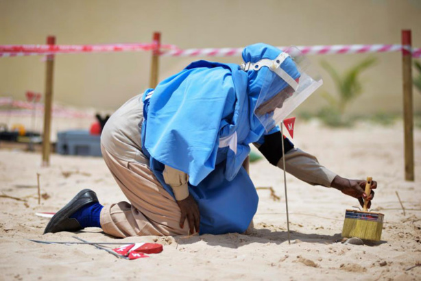 Action anti-mines : L’ONU a besoin de 511 millions de dollars pour mener à bien ses projets