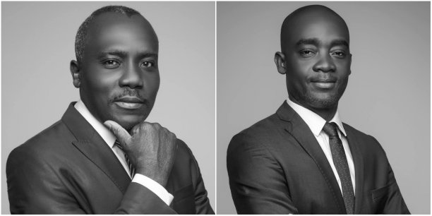 Fabien Lawson (à gauche) et Fortuné Ahoulouma sont co-fondateurs du cabinet d’avocats d’affaires LABS-NS (Crédits : LABS-NS/LTA) Fabien Lawson (à gauche) et Fortuné Ahoulouma sont co-fondateurs du cabinet d’avocats d’affaires LABS-NS (Crédits : LABS-NS/LTA)