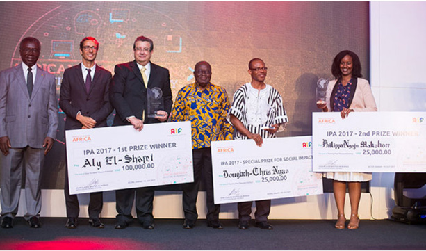 Prix de l'Innovation pour l'Afrique : Trois créateurs remportent 150 000 US$ du Prix