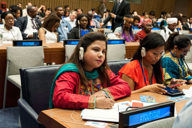 Stabilité dans le monde : L’Onu pense que les jeunes ont un rôle à jouer