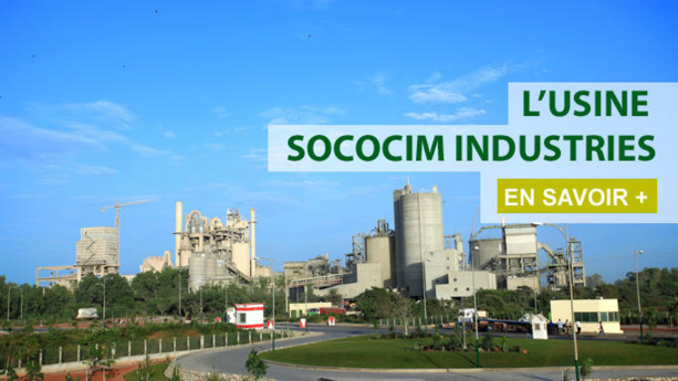 Cimenteries : Sococim Industries leader du marché  avec 58% des parts en 2016 Cimenteries : Sococim Industries leader du marché  avec 58% des parts en 2016