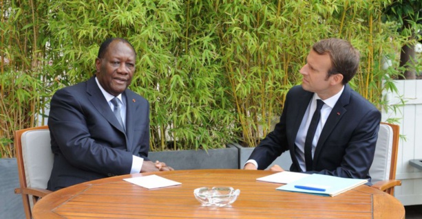 Macron et Ouattara se pose en défenseur du Franc Cfa
