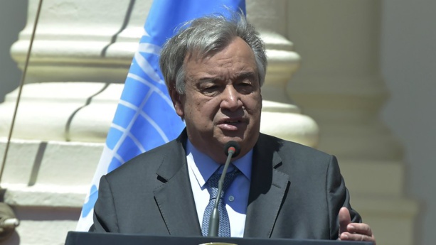 Face aux divisions dans le monde, António Guterres appelle à agir pour faire régner la paix