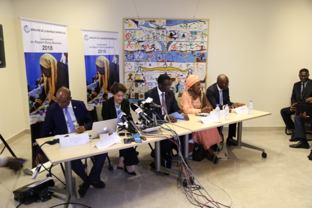 DOING BUSINESS 2018 :  Le Sénégal 140ème sur 190 pays