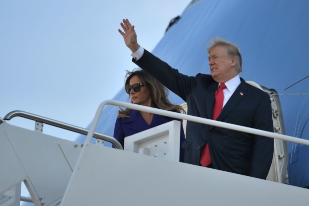 Trump en visite en Chine