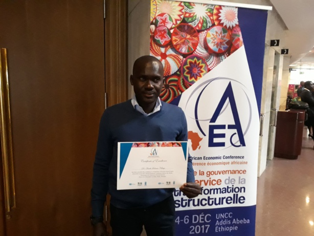 L’universitaire  Sénégalais Ameth Saloum Ndiaye primé « Best Paper Award »