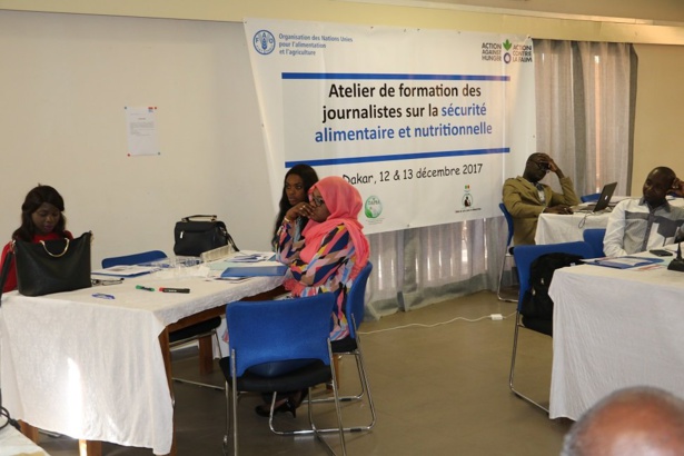 SECURITE ALIMENTAIRE ET NUTRITIONNELLE :  Près d’une dizaine de journalistes outillés par la Fao et Action contre la faim