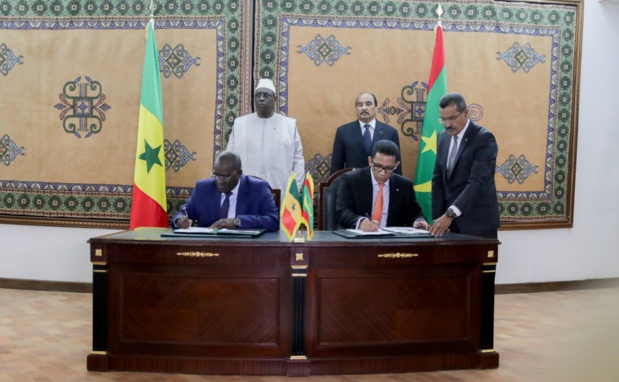 Energie : La Mauritanie et le Sénégal signent un accord pour l’exploitation du champ gazier Grand Tortue Energie : La Mauritanie et le Sénégal signent un accord pour l’exploitation du champ gazier Grand Tortue