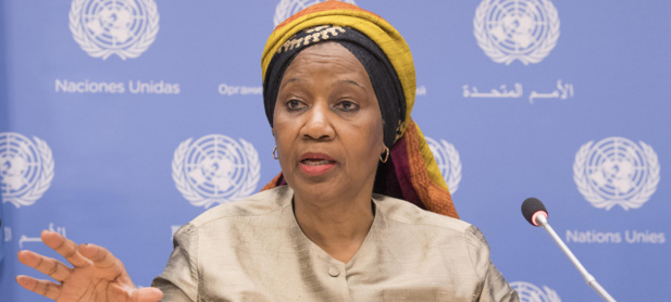 Phumzile Mlambo-Ngcuka Directrice exécutive d'ONU Femmes , UN Photo/Eskinder Debebe