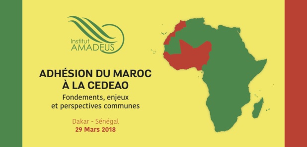 Adhésion du Maroc à la CEDEAO : L’Institut Amadeus lance le débat le 29 mars Adhésion du Maroc à la CEDEAO : L’Institut Amadeus lance le débat le 29 mars