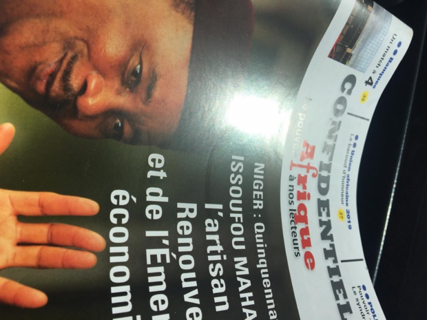 Médias : Confidentiel Afrique sort son premier numéro Hors-série sur le Niger Médias : Confidentiel Afrique sort son premier numéro Hors-série sur le Niger