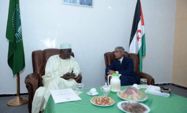 Union africaine: Le Président de la Commission Moussa Faki Mahamat rencontre les autorités de la RASD Union africaine: Le Président de la Commission Moussa Faki Mahamat rencontre les autorités de la RASD