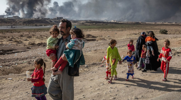 Le nombre de déplacés dans le monde a atteint le record de 68,5 millions en 2017 (HCR) Le nombre de déplacés dans le monde a atteint le record de 68,5 millions en 2017 (HCR)