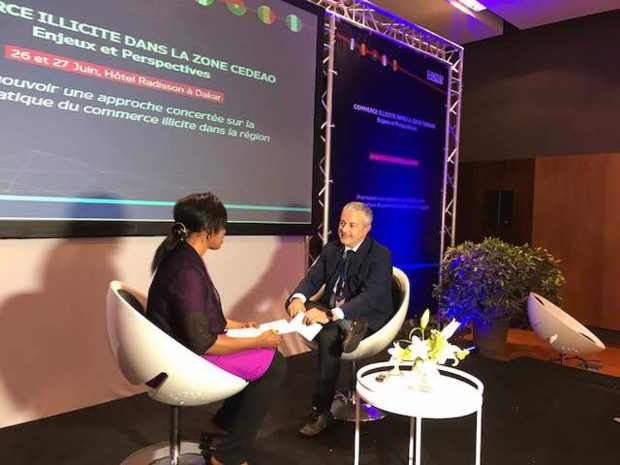 Afrique: Alessandro Poggiali,VP Affaires Extérieures de PMI MEA (Moyen Orient et Afrique), dans un entretien lors de la rencontre de haut-niveau sur le commerce illicite, tenue au Sénégal Afrique: Alessandro Poggiali,VP Affaires Extérieures de PMI MEA (Moyen Orient et Afrique), dans un entretien lors de la rencontre de haut-niveau sur le commerce illicite, tenue au Sénégal