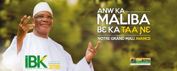Mali: Ibrahim Boubacar Keita réélue Président avec 67,17 % des voix Mali: Ibrahim Boubacar Keita réélue Président avec 67,17 % des voix
