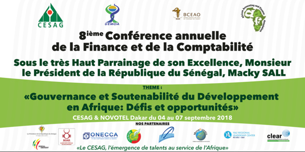 La 8ème conférence annuelle Africaine de Comptabilité et de Finance à partir de ce 4 septembre à Dakar