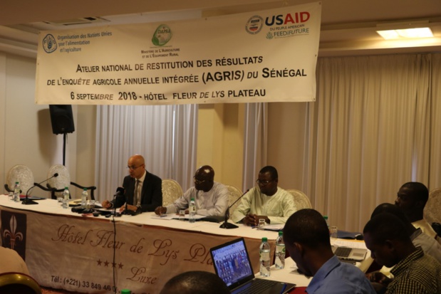 Enquête agricole annuelle  intégrée: Le ministère de l'agriculture et la FAO partagent les résultats de la campagne 2017-2018 Enquête agricole annuelle  intégrée: Le ministère de l'agriculture et la FAO partagent les résultats de la campagne 2017-2018