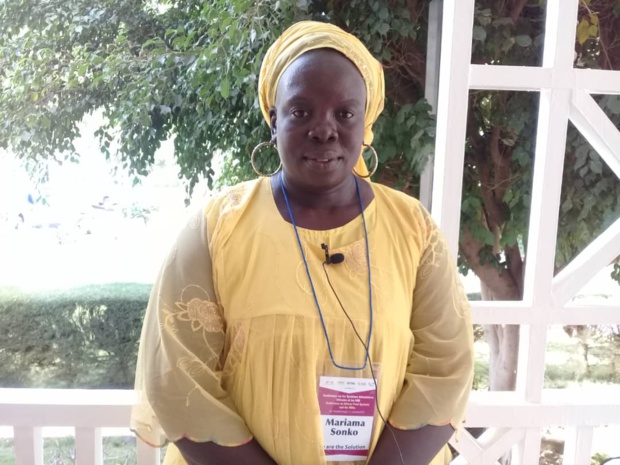 Mariama Sonko, présidente du Mouvement panafricain « Nous Sommes la Solution »