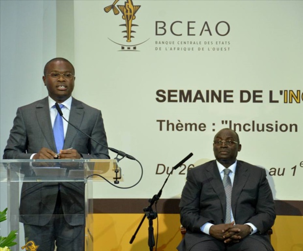 Romuald Wadagni, Président du conseil des ministres à la cérémonie de lancement de la semaine de l’Inclusion financière à Dakar