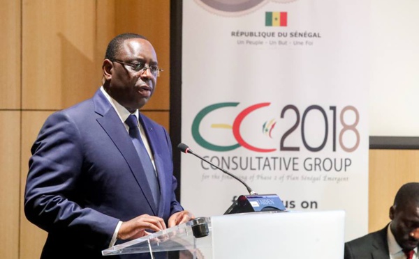 Groupe consultatif: Le Sénégal récolte 7356 milliards de FCFA Groupe consultatif: Le Sénégal récolte 7356 milliards de FCFA