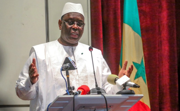 Macky Sall après la confirmation de sa réélection : «C’est un message de continuité pour le Pse» Macky Sall après la confirmation de sa réélection : «C’est un message de continuité pour le Pse»