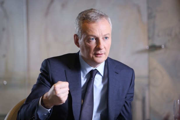 Bruno Le Maire, ministre français de l’Economie et des Finances Bruno Le Maire, ministre français de l’Economie et des Finances