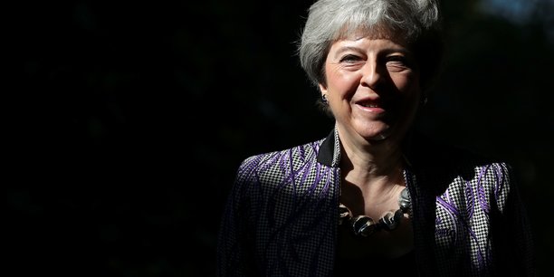 La Première ministre britannique Theresa May. (Crédits : HANNAH MCKAY)