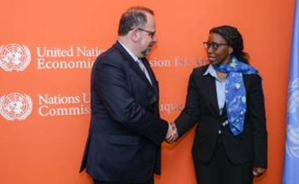 Commerce : Songwe et le président du Comité économique et social de l’UE discutent des avantages de la ZLECA
