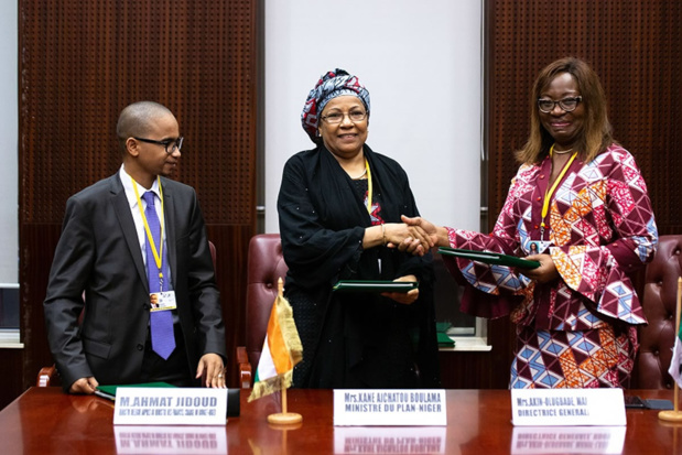Réalisation du programme Kandadji : Le Niger et la BAD signent un accord de financement