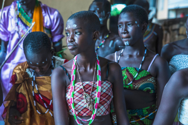 Photo MINUSS/Isaac Billy Des étudiants au Soudan du Sud jouent dans une pièce de théâtre qui porte sur la question de la violence sexuelle en temps de conflit (photo d'archives).