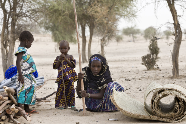 © UNHCR/Hélène Caux Des réfugiés nigérians dans le camp de Sayam Forage au Niger, après avoir fui Boko Haram (archive - mai 2016).
