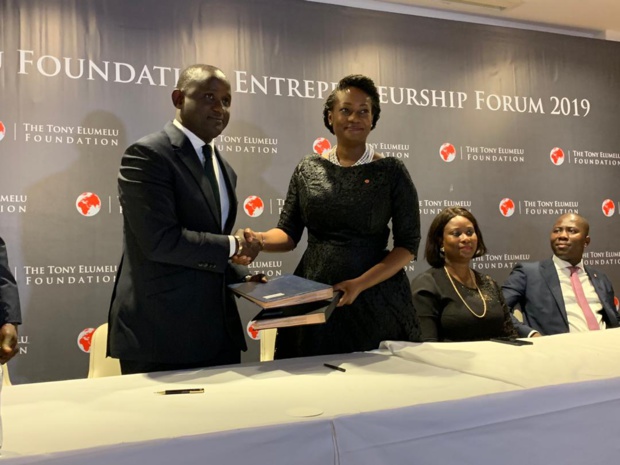 Accompagnement des jeunes : La Fondation Tony Elumelu et la Der signent un accord de  partenariat