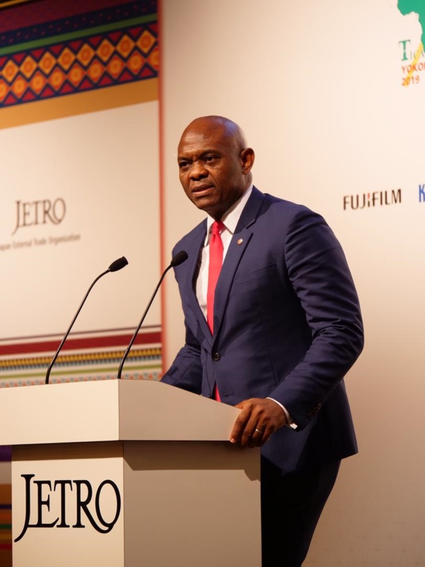 Présent à la Ticad 7 : Tony Elumelu invite le Japon à investir 5% pour les entrepreneurs africains Présent à la Ticad 7 : Tony Elumelu invite le Japon à investir 5% pour les entrepreneurs africains