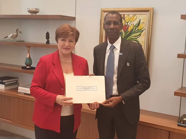 Rencontre Abdoulaye Daouda Diallo- Mme Kristalina Georgieva : Le Fmi va continuer à accompagner le Sénégal