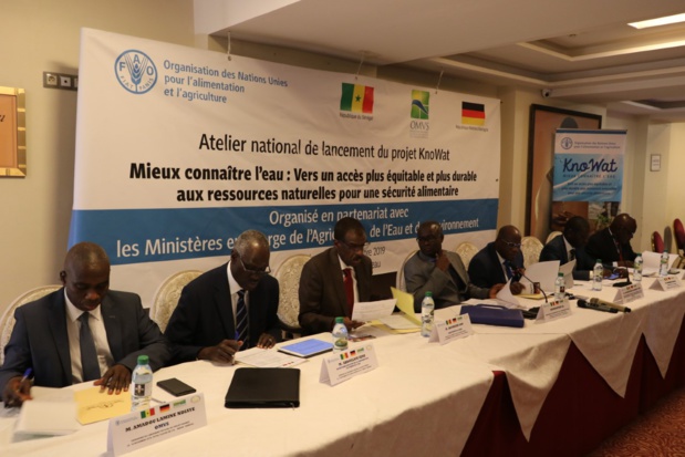 Gouvernance de l’eau : Lancement du projet Knowat