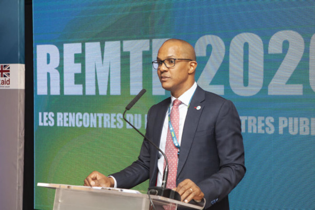 Adrien Diour, directeur de l'Agence Umoa-Titres