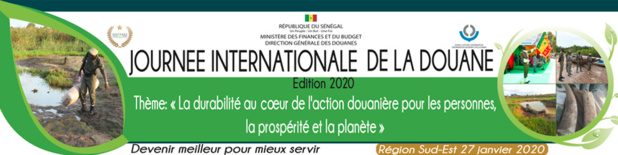 Journée internationale de la Douane : L’édition 2020 prévue le 27 janvier prochain à Tambacounda Journée internationale de la Douane : L’édition 2020 prévue le 27 janvier prochain à Tambacounda