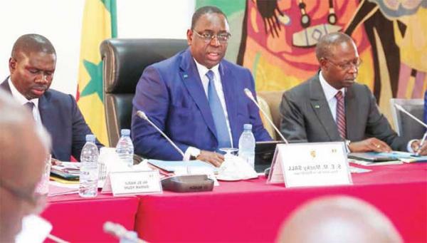 Aménagement du territoire, stratégie Sénégal numérique: Macky Sall livre ses instructions Aménagement du territoire, stratégie Sénégal numérique: Macky Sall livre ses instructions