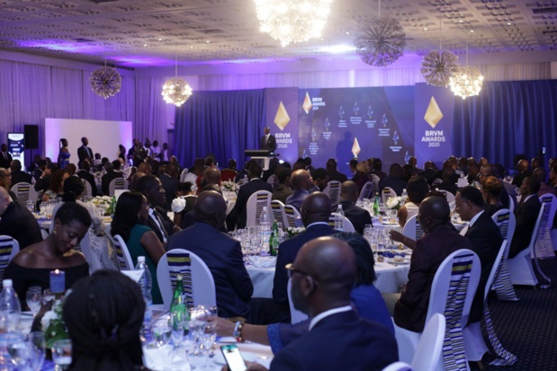 Première édition de Brvm Awards : Des leaders du marché financier régional récompensés Première édition de Brvm Awards : Des leaders du marché financier régional récompensés