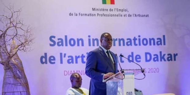 MACKY SALL INVITE LES ARTISANS À "S’OUVRIR AUX INNOVATIONS ET PRATIQUES INTERNATIONALES’’ MACKY SALL INVITE LES ARTISANS À "S’OUVRIR AUX INNOVATIONS ET PRATIQUES INTERNATIONALES’’