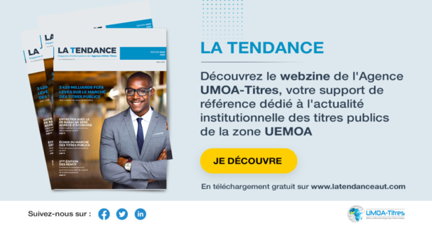 Pour accentuer la vulgarisation du Marché des titres publics : L’Agence Umoa-titres crée un magazine électronique Pour accentuer la vulgarisation du Marché des titres publics : L’Agence Umoa-titres crée un magazine électronique