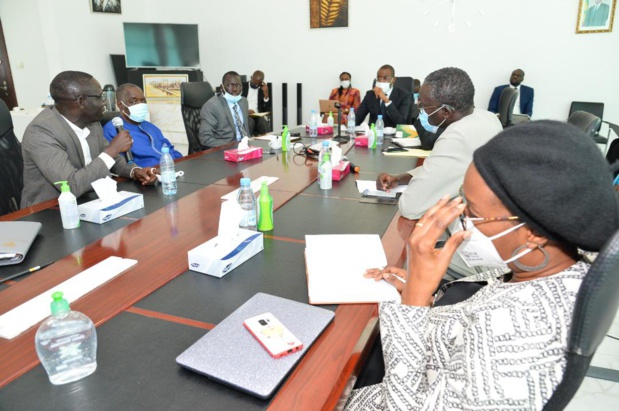 Relance des activités économiques : Amadou Hott échange avec le secteur privé national Relance des activités économiques : Amadou Hott échange avec le secteur privé national