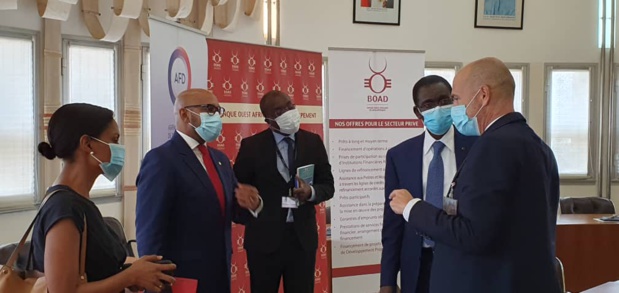 Riposte au Covid-19, finance du climat : La Boad et l’Afd signent deux conventions de financement d’un montant de 114,8 milliards de FCFA Riposte au Covid-19, finance du climat : La Boad et l’Afd signent deux conventions de financement d’un montant de 114,8 milliards de FCFA