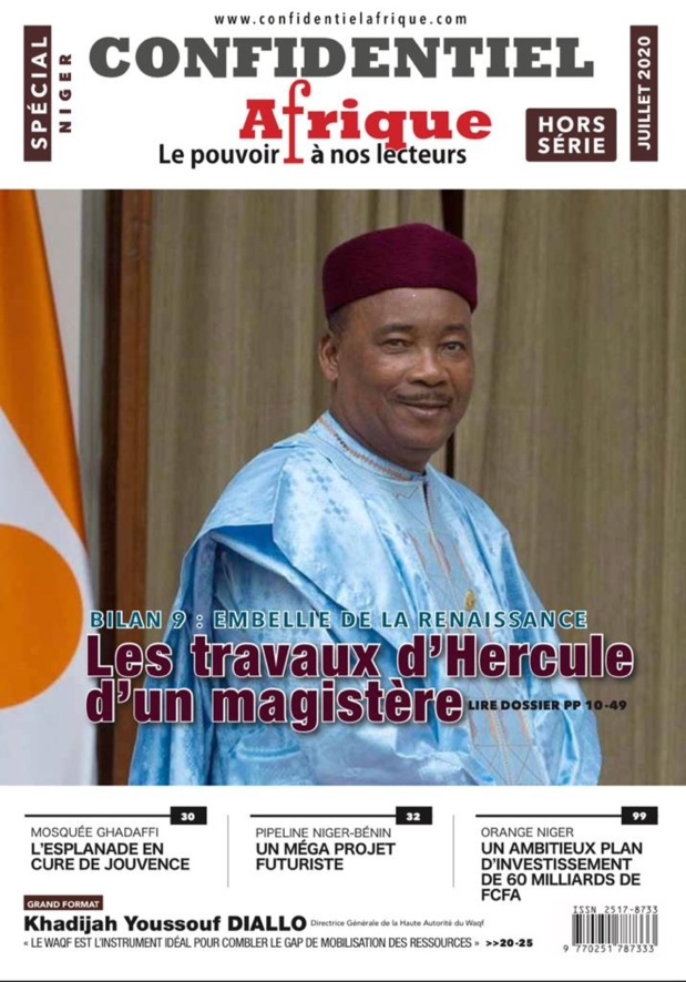 Nouvelle publication de Confidentiel Afrique : Le Niger de Mahamadou Issoufou à l’honneur Nouvelle publication de Confidentiel Afrique : Le Niger de Mahamadou Issoufou à l’honneur